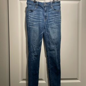 American Eagle Outfitters Blue Skinny Jeans